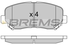 BREMSI BP3535 - PASTILLAS DE FRENO MAZDA