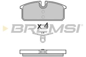 BREMSI BP3542 - PASTILLAS DE FRENO RENAULT