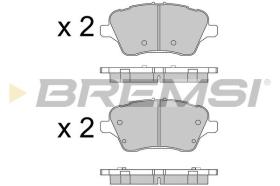 BREMSI BP3545 - PASTILLAS DE FRENO FORD