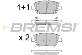 BREMSI BP3548 - PASTILLAS DE FRENO HYUNDAI, KIA