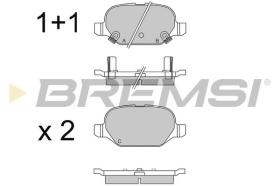 BREMSI BP3550 - PASTILLAS DE FRENO FIAT