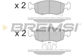 BREMSI BP3553 - PASTILLAS DE FRENO FIAT