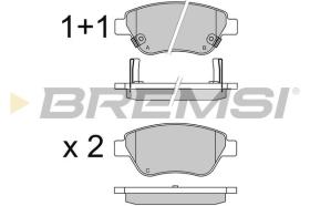 BREMSI BP3577 - PASTILLAS DE FRENO OPEL, PROTON