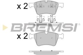 BREMSI BP3590 - PASTILLAS DE FRENO MERCEDES-BENZ