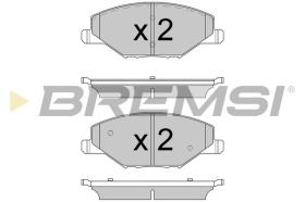BREMSI BP3591 - PASTILLAS DE FRENO VW, SKODA