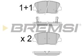 BREMSI BP3596 - PASTILLAS DE FRENO GENESIS, KIA, HYUNDAI