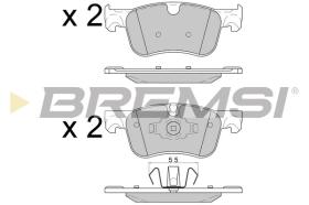 BREMSI BP3597 - PASTILLAS DE FRENO OPEL, PEUGEOT, CITROEN