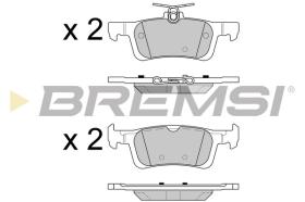 BREMSI BP3602 - PASTILLAS DE FRENO PEUGEOT