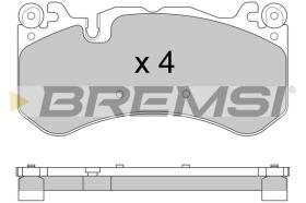 BREMSI BP3609 - PASTILLAS DE FRENO AUDI