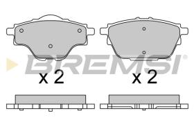 BREMSI BP3625 - PASTILLAS DE FRENO OPEL, PEUGEOT, CITROEN, DS