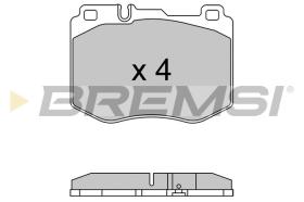 BREMSI BP3634 - PASTILLAS DE FRENO MERCEDES-BENZ