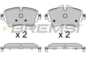 BREMSI BP3639 - PASTILLAS DE FRENO BMW, MINI