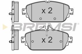 BREMSI BP3640 - PASTILLAS DE FRENO MERCEDES-BENZ