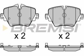 BREMSI BP3643 - PASTILLAS DE FRENO  BMW, TOYOTA, MINI