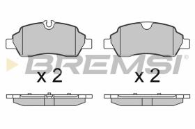 BREMSI BP3652 - PASTILLAS DE FRENO FORD