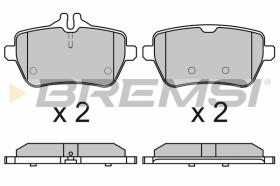 BREMSI BP3672 - PASTILLAS DE FRENO MERCEDES-BENZ