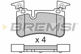 BREMSI BP3676 - PASTILLAS DE FRENO MERCEDES-BENZ