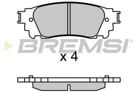 BREMSI BP3704 - PASTILLAS DE FRENO LEXUS