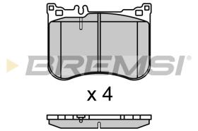 BREMSI BP3712 - PASTILLAS DE FRENO MERCEDES-BENZ