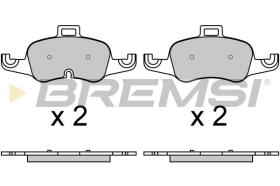 BREMSI BP3732 - PASTILLAS DE FRENO AUDI