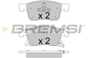 BREMSI BP3738 - PASTILLAS DE FRENO OPEL