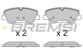 BREMSI BP3743 - PASTILLAS DE FRENO HYUNDAI