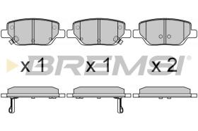 BREMSI BP3748 - PASTILLAS DE FRENO FIAT