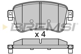 BREMSI BP3753 - PASTILLAS DE FRENO OPEL, PEUGEOT, CITROEN, TOYOTA