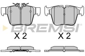 BREMSI BP3757 - PASTILLAS DE FRENO MERCEDES-BENZ