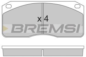 BREMSI BP7238 - JGO.PAST.FRENO VOLVO FL 6 FL 614