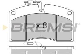 BREMSI BP7262 - JGO.PAST.FRENO RENAULT TRUCKS R 312