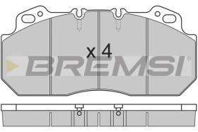 BREMSI BP7280 - JGO.PAST.FRENO RENAULT TRUCKS MAGNUM AE 385TI.1