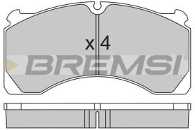 BREMSI BP7295 - JGO.PAST.FRENO MERITOR LM LM