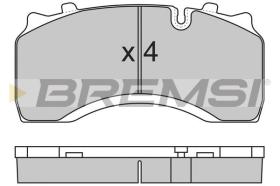 BREMSI BP7313 - JGO.PAST.FRENO DAF LF 55 FA 55.180