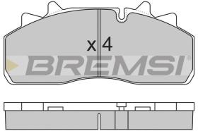 BREMSI BP7318 - JGO.PAST.FRENO DAF LF 55 FA 55.220