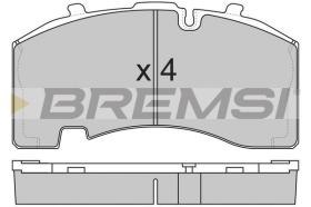 BREMSI BP7322 - JGO.PAST.FRENO BPW SH SHSF 10110 15 ECO