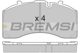 BREMSI BP7330 - JGO.PAST.FRENO BPW SH SHSF 10010 15 ECO MAXX