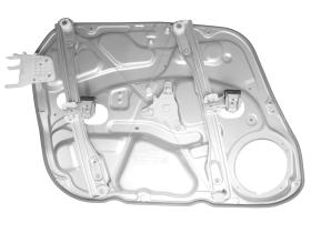 DOGA 102166 - HYUNDAI I30 (7/2007>) 4P-DL/DCHO PANEL SOLO MECANISMO ELECTR