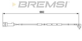 BREMSI WI0517 - TESTIGO DE FRENO OPEL