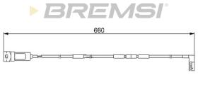 BREMSI WI0521 - TESTIGO DE FRENO OPEL, VAUXHALL