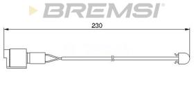 BREMSI WI0526 - TESTIGO DE FRENO BMW