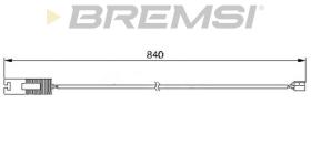 BREMSI WI0535 - TESTIGO DE FRENO BMW