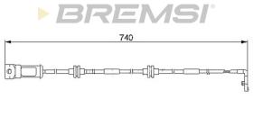 BREMSI WI0557 - TESTIGO DE FRENO OPEL, VAUXHALL