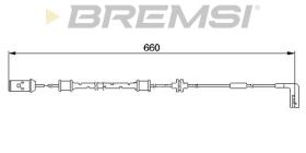 BREMSI WI0560 - TESTIGO DE FRENO OPEL, VAUXHALL