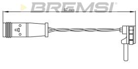 BREMSI WI0590 - TESTIGO DE FRENO MERCEDES-BENZ, MAYBACH