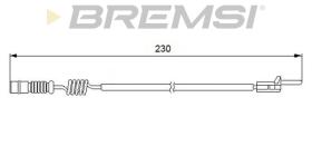 BREMSI WI0596 - TESTIGO DE FRENO MERCEDES-BENZ