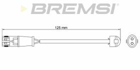 BREMSI WI0634 - TESTIGO DE FRENO MERCEDES-BENZ