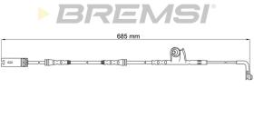 BREMSI WI0637 - TESTIGO DE FRENO BMW