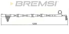 BREMSI WI0642 - TESTIGO DE FRENO LAND ROVER