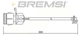 BREMSI WI0648 - TESTIGO DE FRENO AUDI